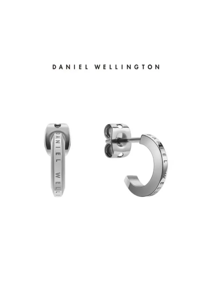 Daniel Wellington Elan Earrings Stainless Steel (316L) And Silver Plating