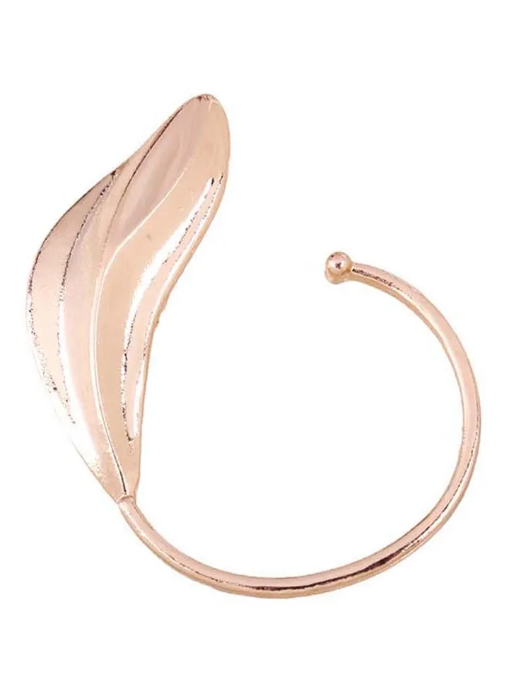 Alloy Cuff Earrings Gold