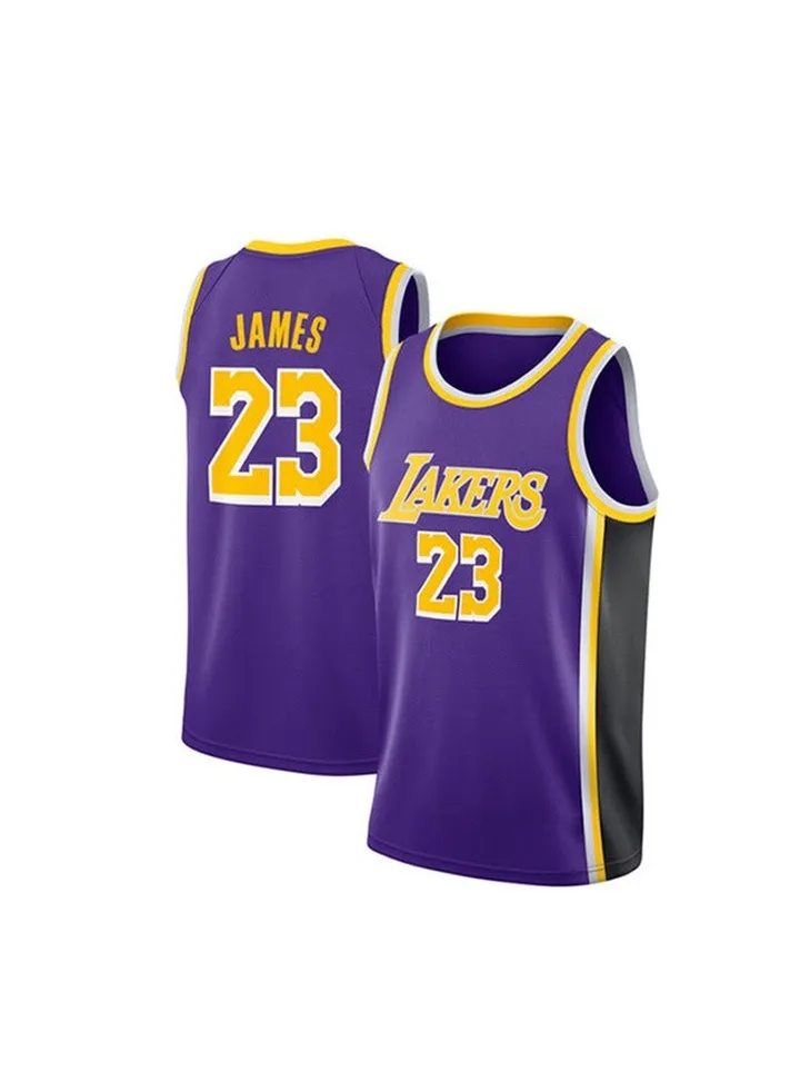 Purple basketball jersey
