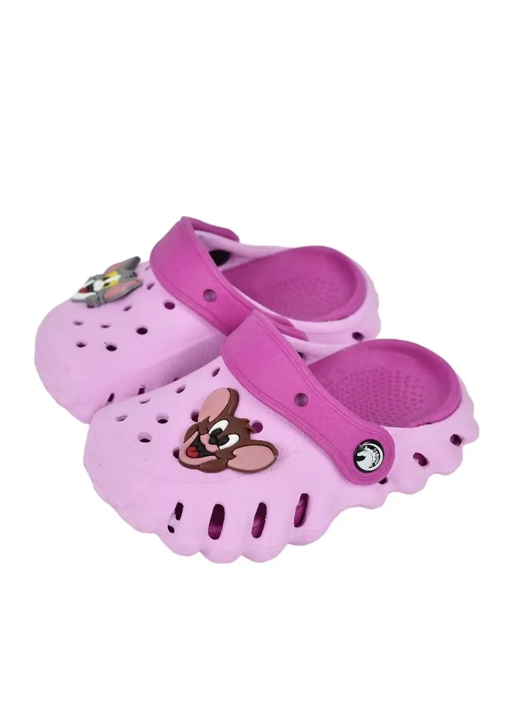 Daino Purple Rubber Clogs For Girls 2024