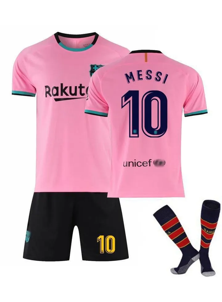 3-piece Barcelona's home and away Suarez No. 9 shirt