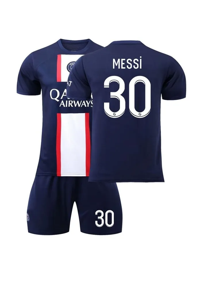 Messi jersey No. 30 Host And Guest Children's Football Shirt