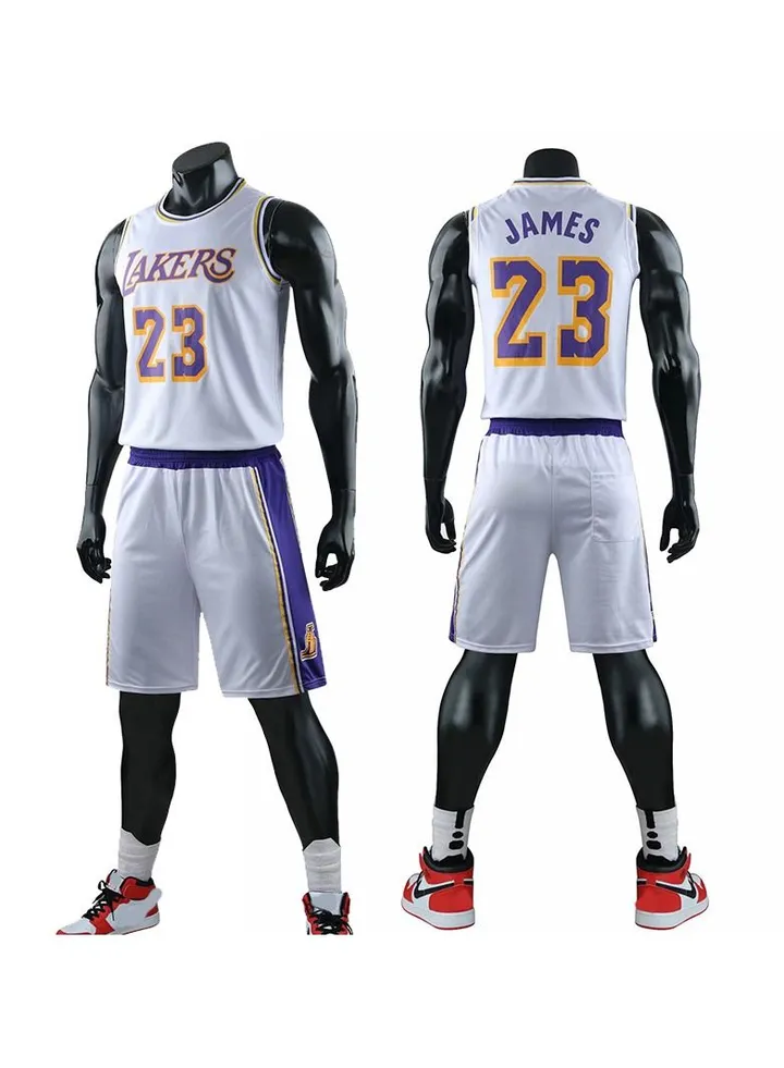 Lakers Jersey Basketball Jersey Adult Set