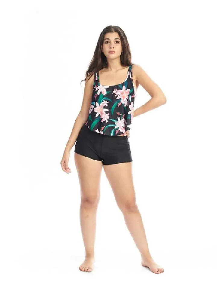 Tankini Floral Swimsuit