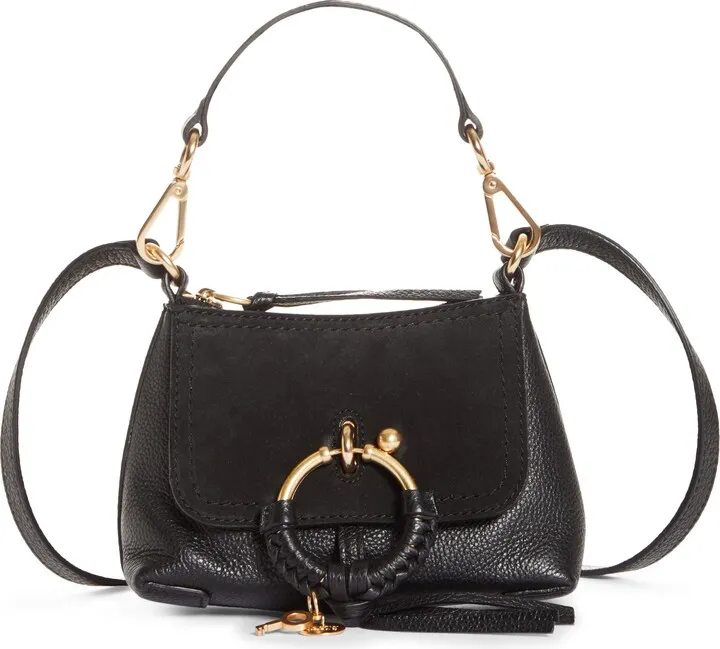 Mini Joan Leather Crossbody Bag