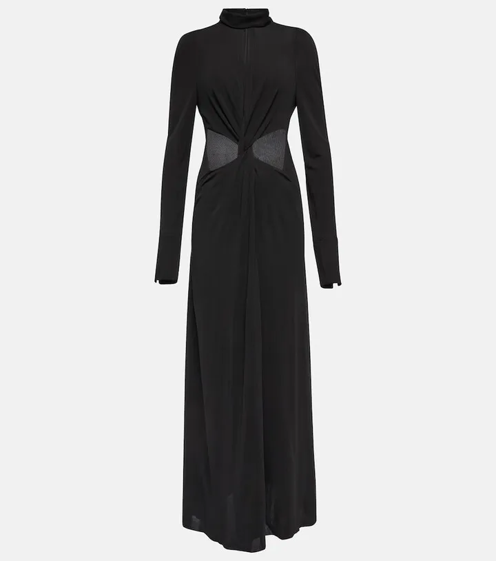 Cutout midi dress