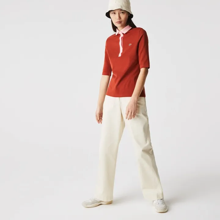 Women’s Slim Fit Cotton Polo