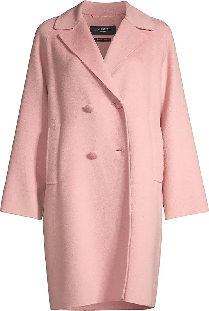 Rivetto Double-Breasted Wool-Blend Coat
