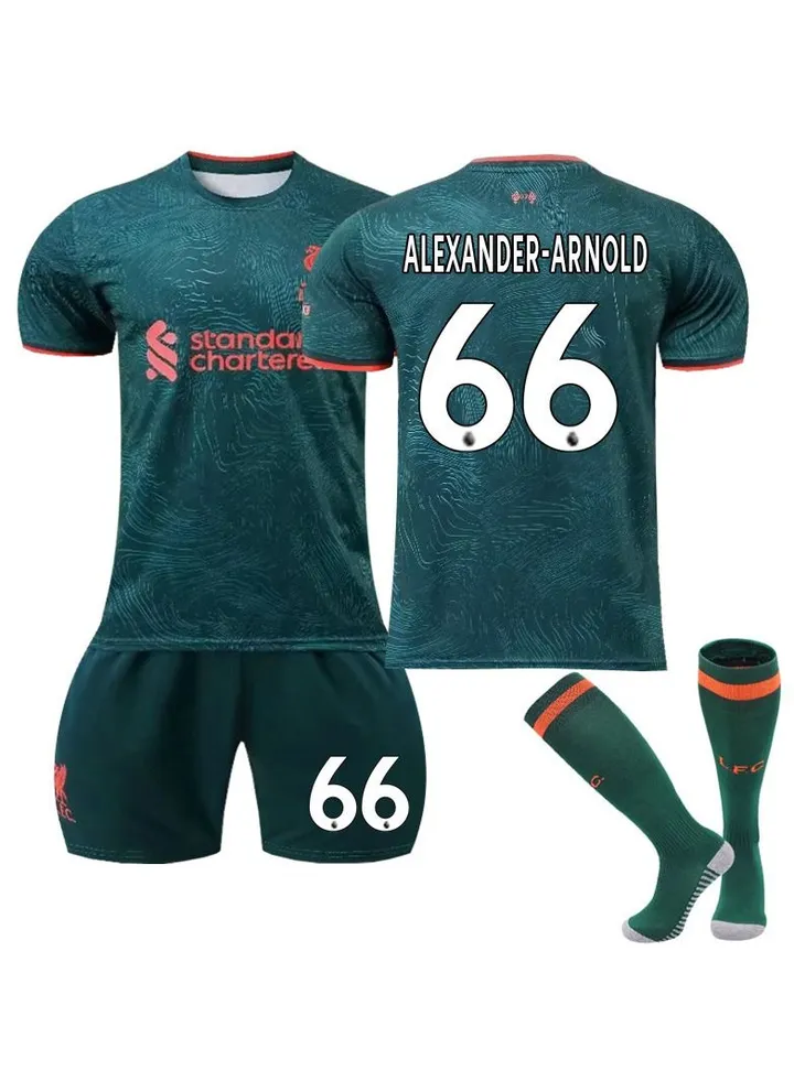 Liverpool Second Away Green Adult Football Jersey