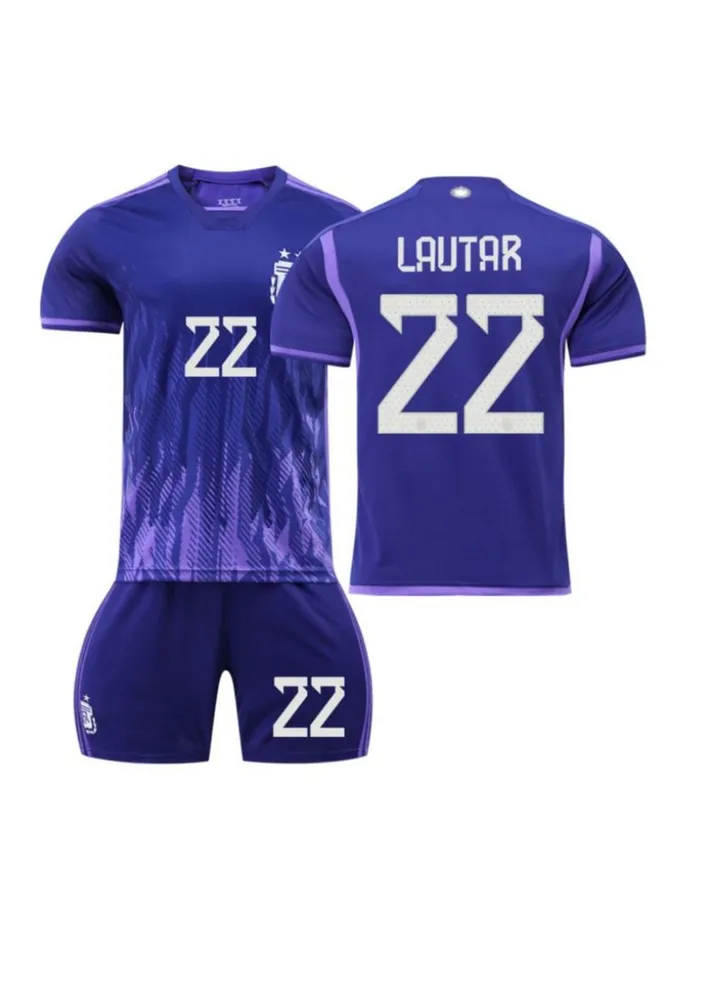 World Cup Argentina 22 Home And Away Jersey National Team Football Jersey