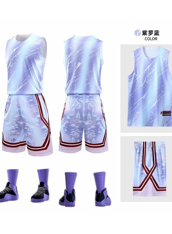 New Men's And Women's Basketball Uniform