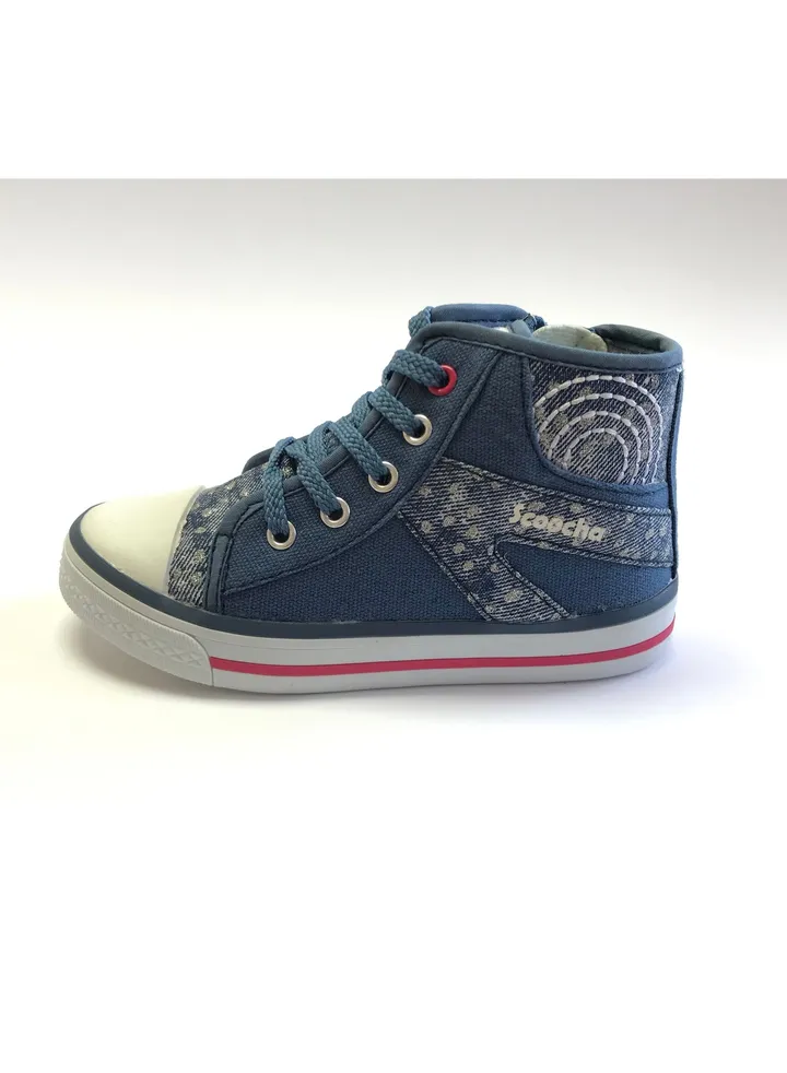Flat Fashion Sneakers Comfort Easy Fitting Kids Shoes for Girl Jeans