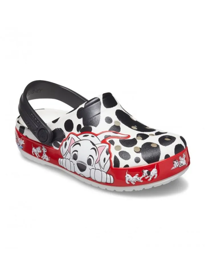 Kids Dalmatians Detailed Slip-On Comfort Clogs Black/White/Red