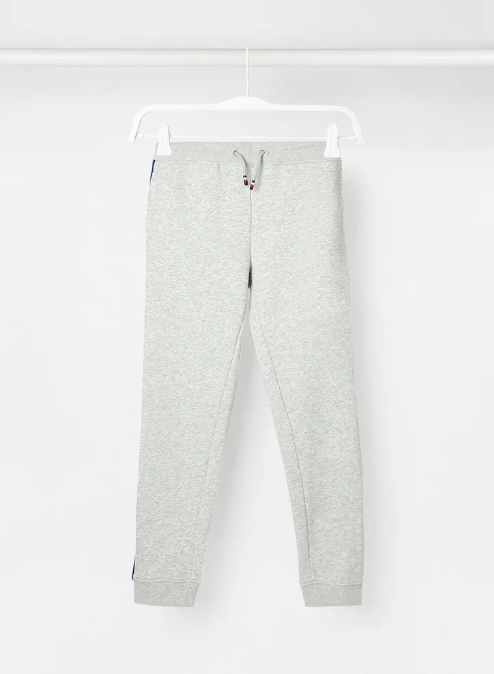 Boys Logo Tape Joggers Grey