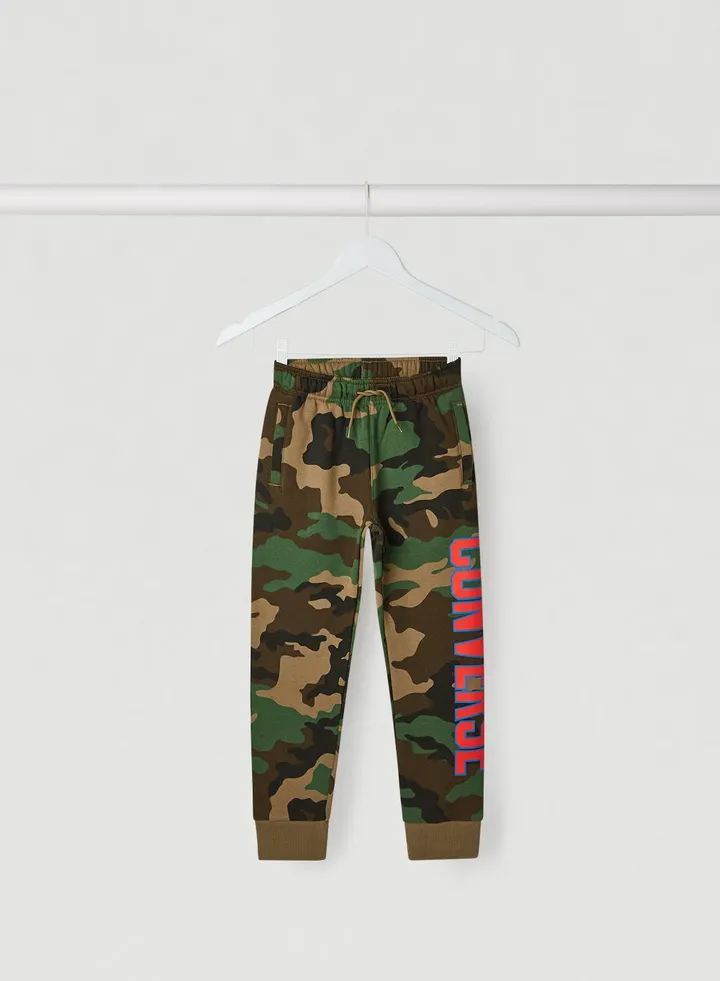 Kids Collegiate Fleece Joggers F4H-Dusky Green