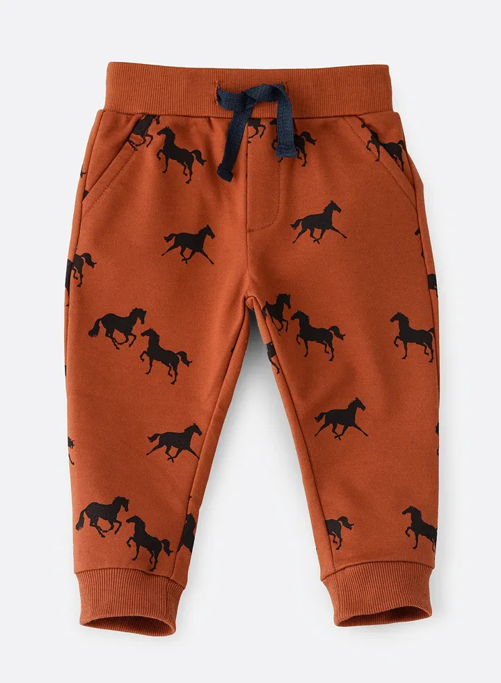 Aop knit jogger