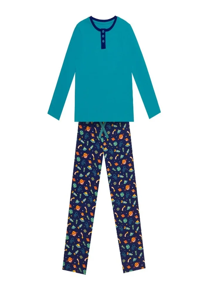 Greentreat Boys Organic Cotton Loungewear Set