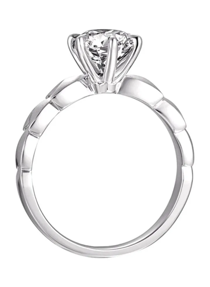 Rhinestone Studded Ring