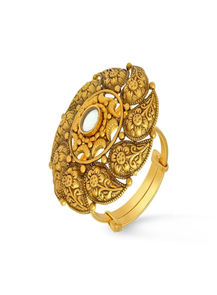 22 Carat 916 Purity Yellow Gold Ring RG3909458Y13 For Women