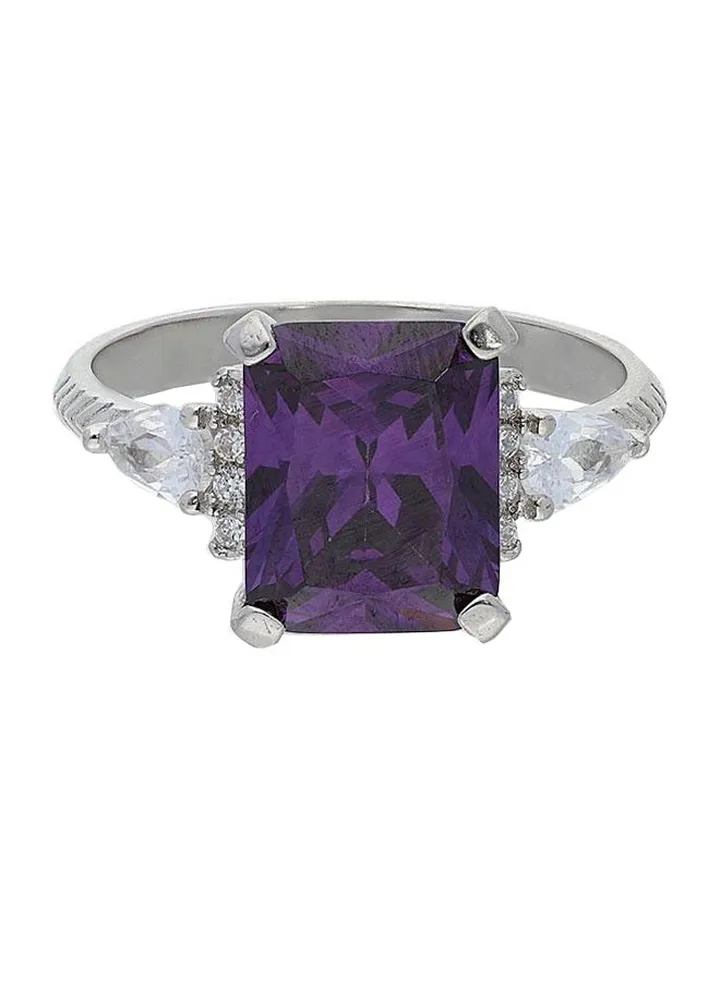 925 Italian Silver Solitaire Ring
