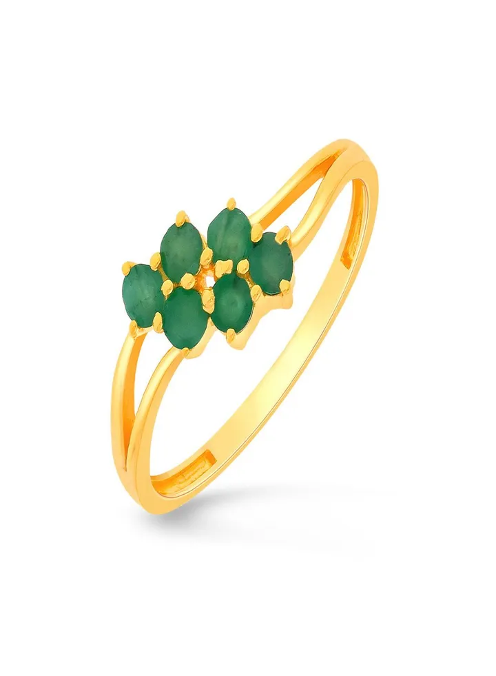 Malabar Gold and Diamonds 22 Carat 916 Purity Gemstone Ring PNAFNC077RN1Y13