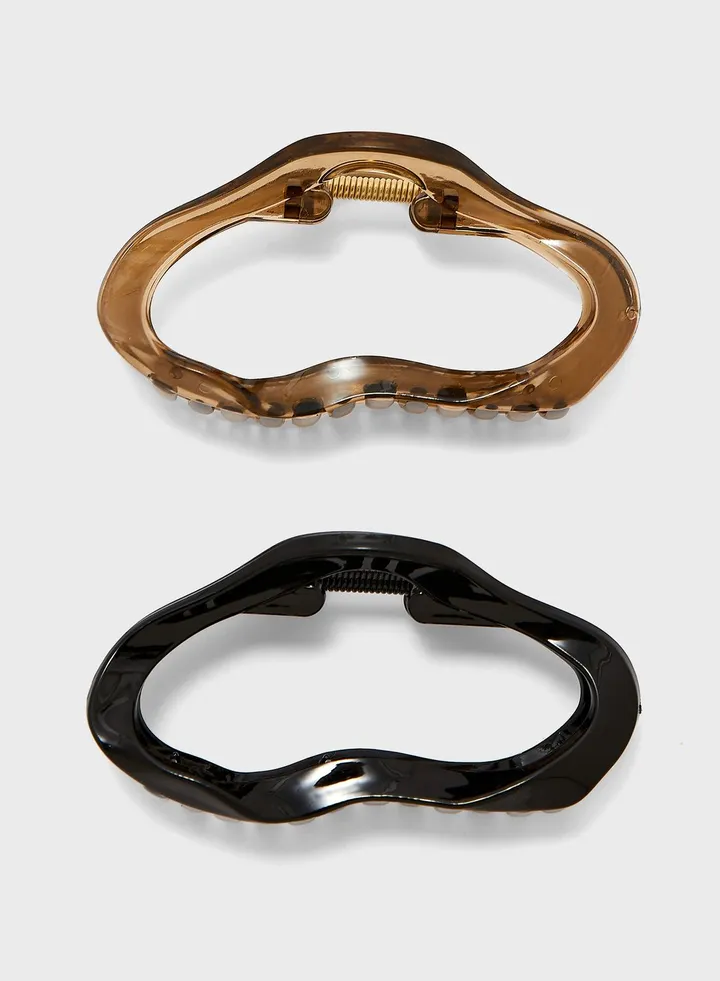2 Pack Hair Claw Clip