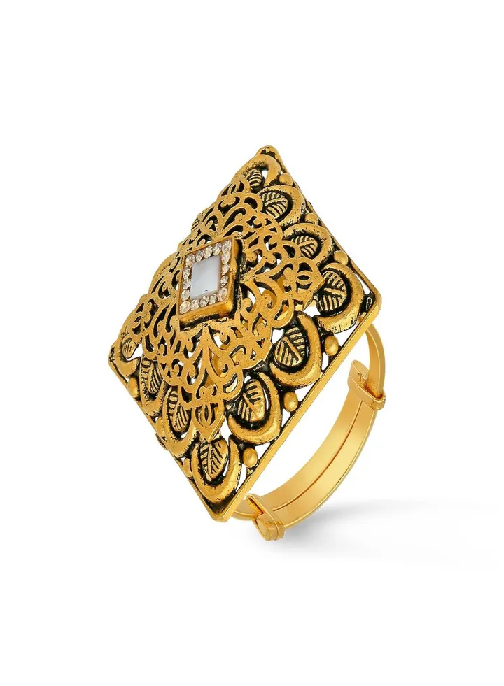 22 Carat 916 Purity Yellow Gold Ring RG3888002Y15 For Women