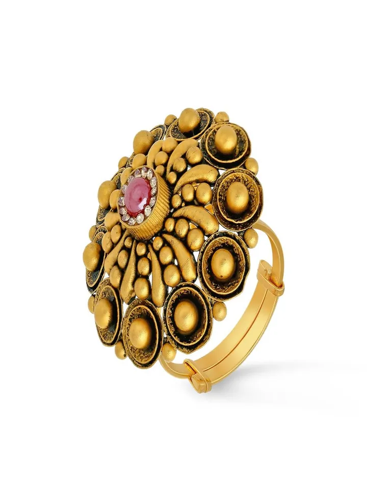 22 Carat 916 Purity Yellow Gold Ring RG3888261Y14 For Women