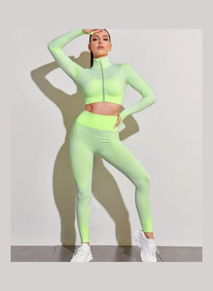 2-Piece Sportswear Set Green
