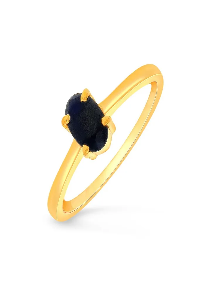 Malabar Gold and Diamonds 22 Carat 916 Purity Gemstone Ring PGNFNC236RN1Y14