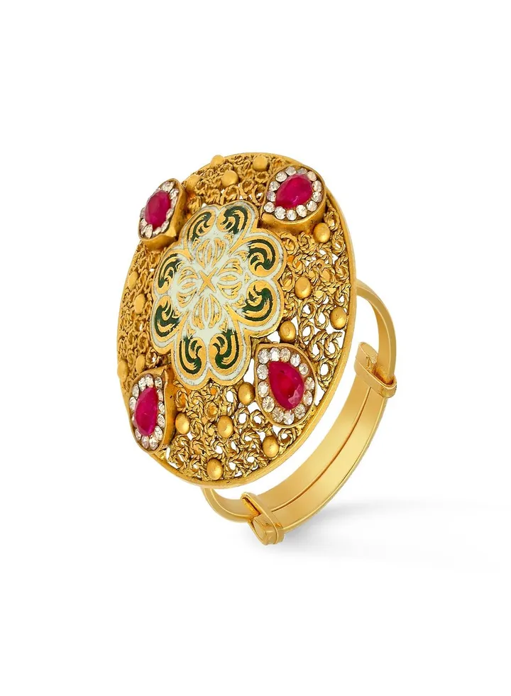 22 Carat 916 Purity Yellow Gold Ring RG3888941Y16 For Women
