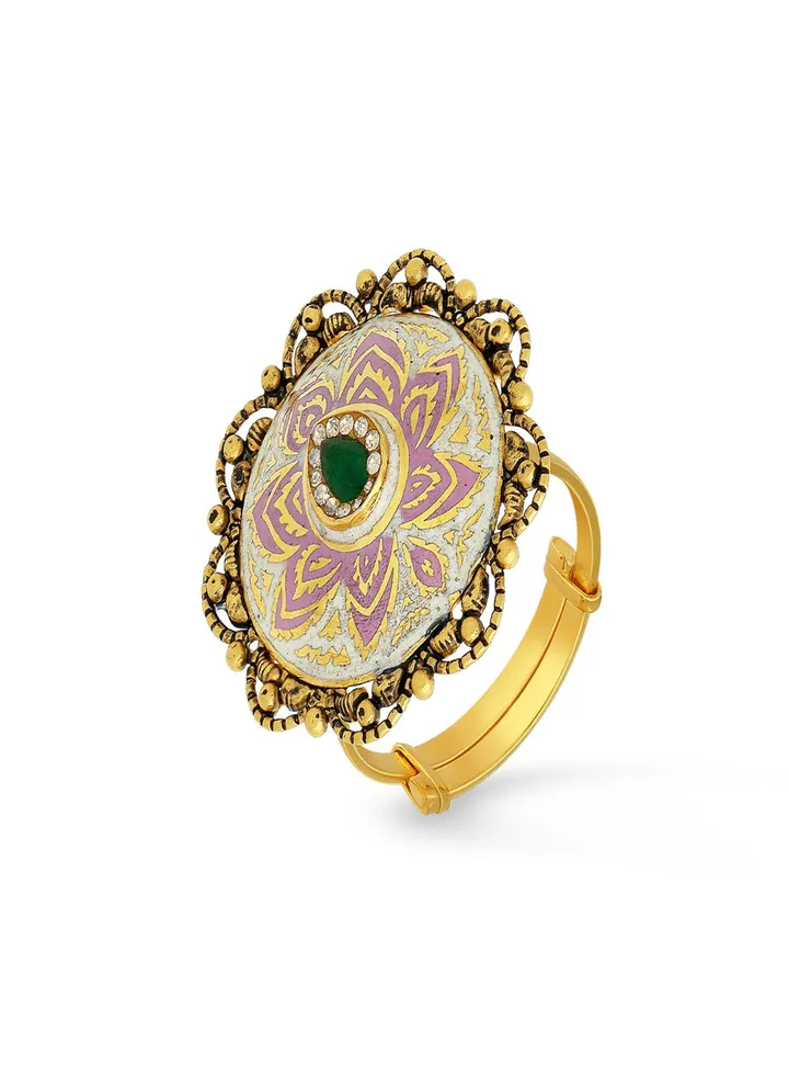 22 Carat 916 Purity Yellow Gold Ring RG3888217Y16 For Women