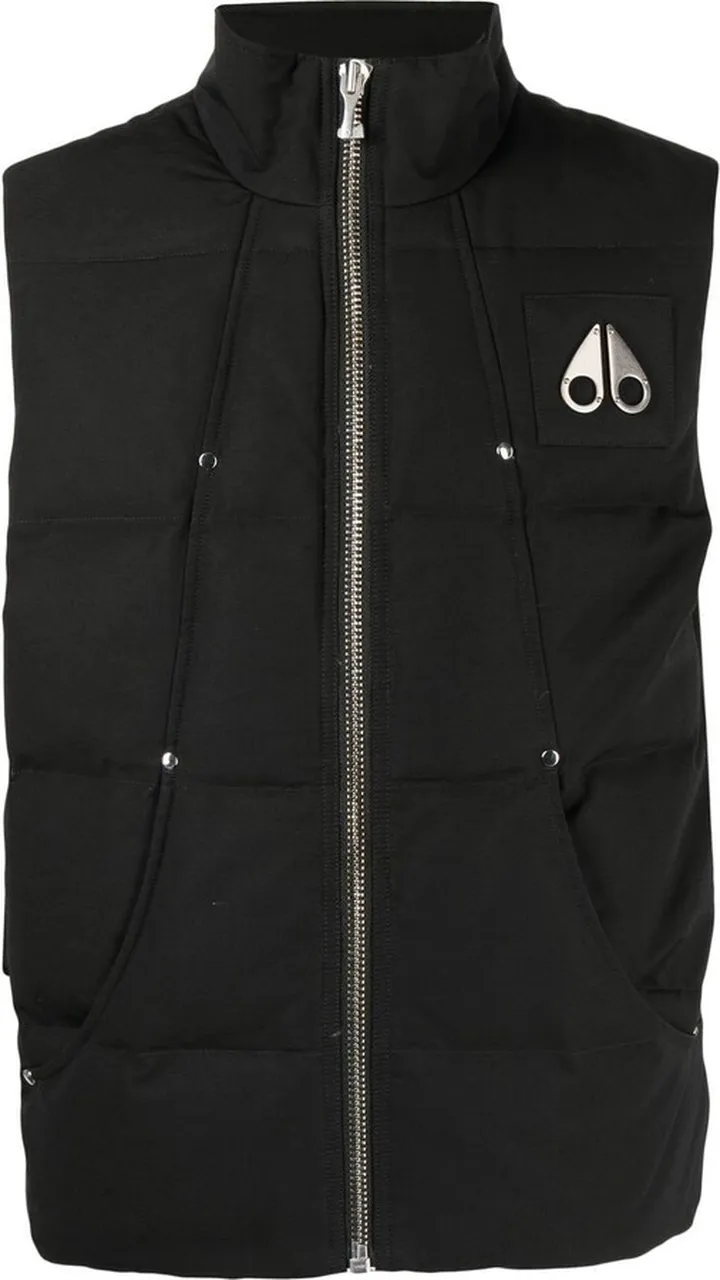 Black Montreal Padded Gilet