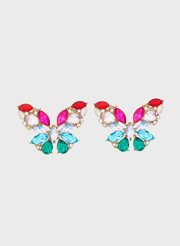 Butterfly Stud Earrings