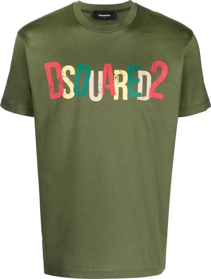 logo-print cotton T-shirt
