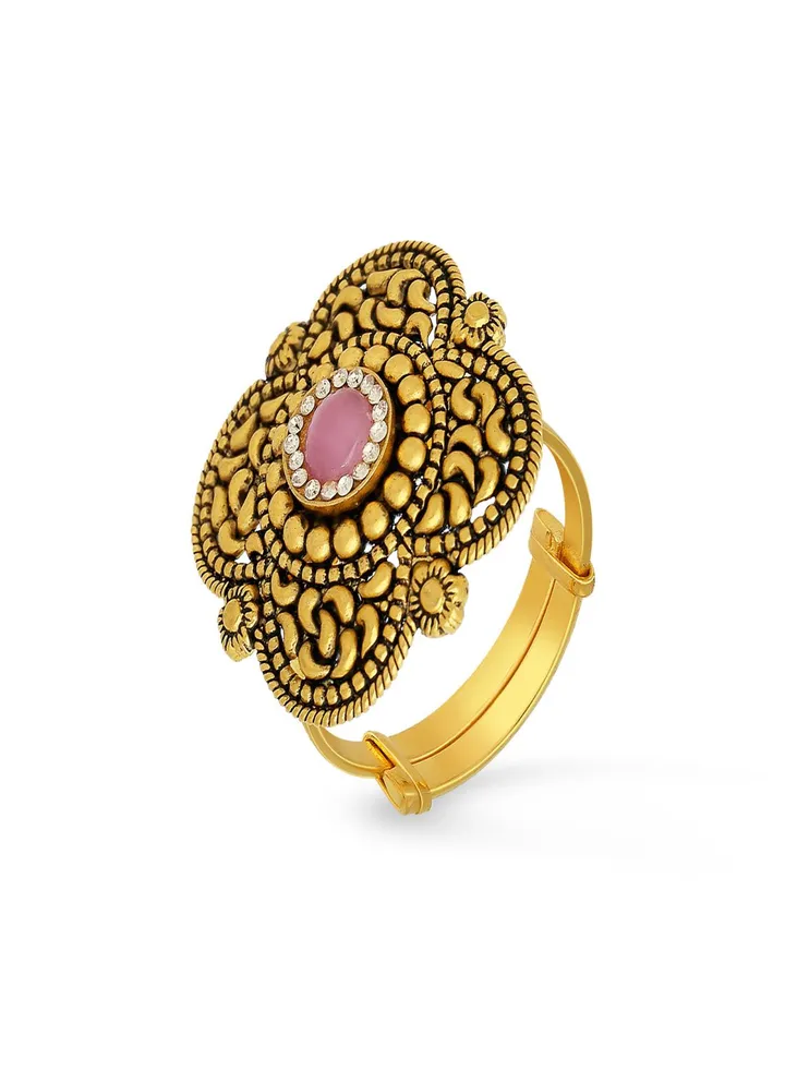 22 Carat 916 Purity Yellow Gold Ring RG3888249Y14 For Women
