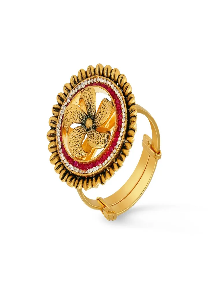 22 Carat 916 Purity Yellow Gold Ring RG3887690Y14 For Women