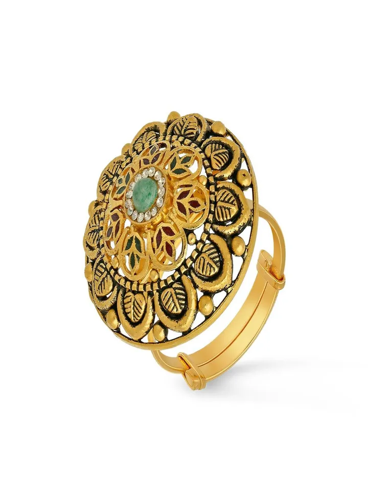 22 Carat 916 Purity Yellow Gold Ring RG3888332Y16 For Women