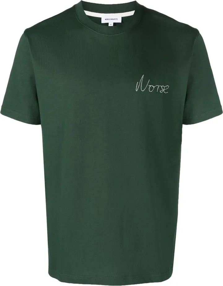 chest embroidered-logo T-shirt