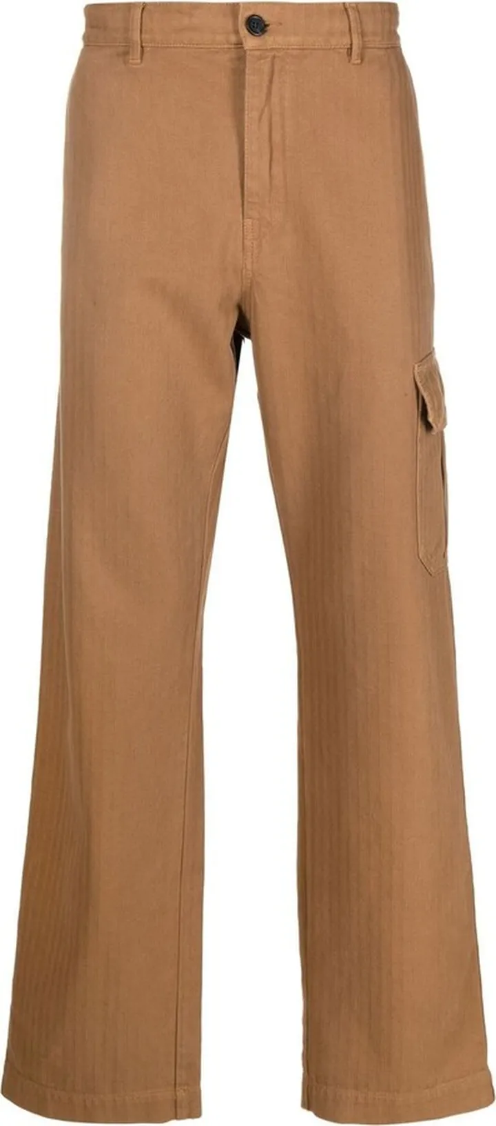 Straight-Leg Cargo Trousers