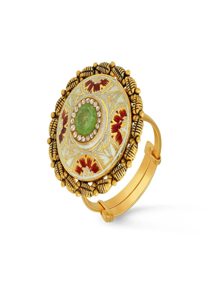 22 Carat 916 Purity Yellow Gold Ring RG3888393Y14 For Women