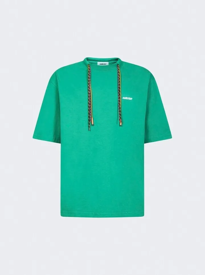 New Multicord T-shirt Amazon Green