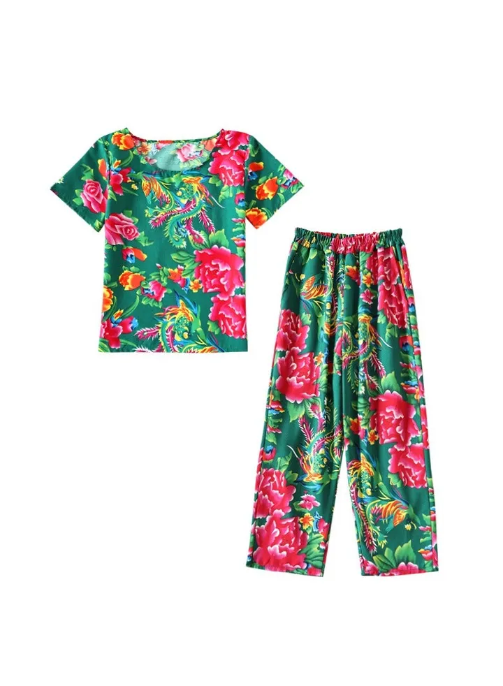 Summer New Casual Suit Homewear Men's And Women's