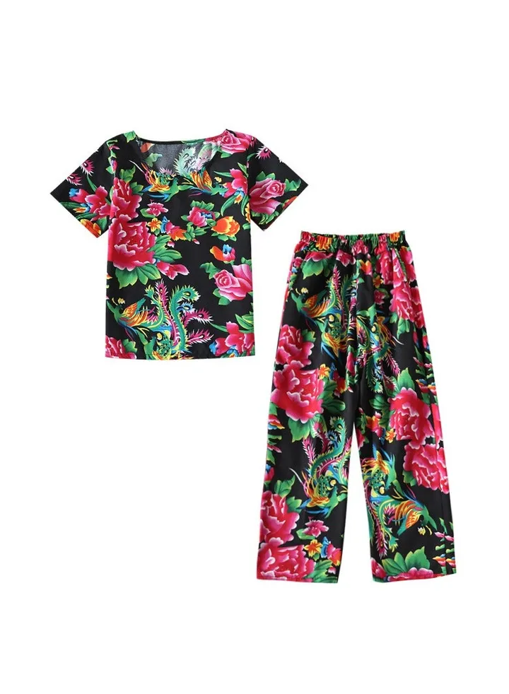 Summer New Casual Suit Homewear Men's And Women's