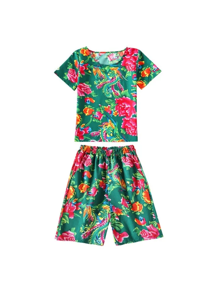 Summer New Casual Suit Homewear Men's And Women's