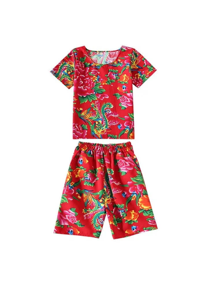 Summer New Casual Suit Homewear Men's And Women's