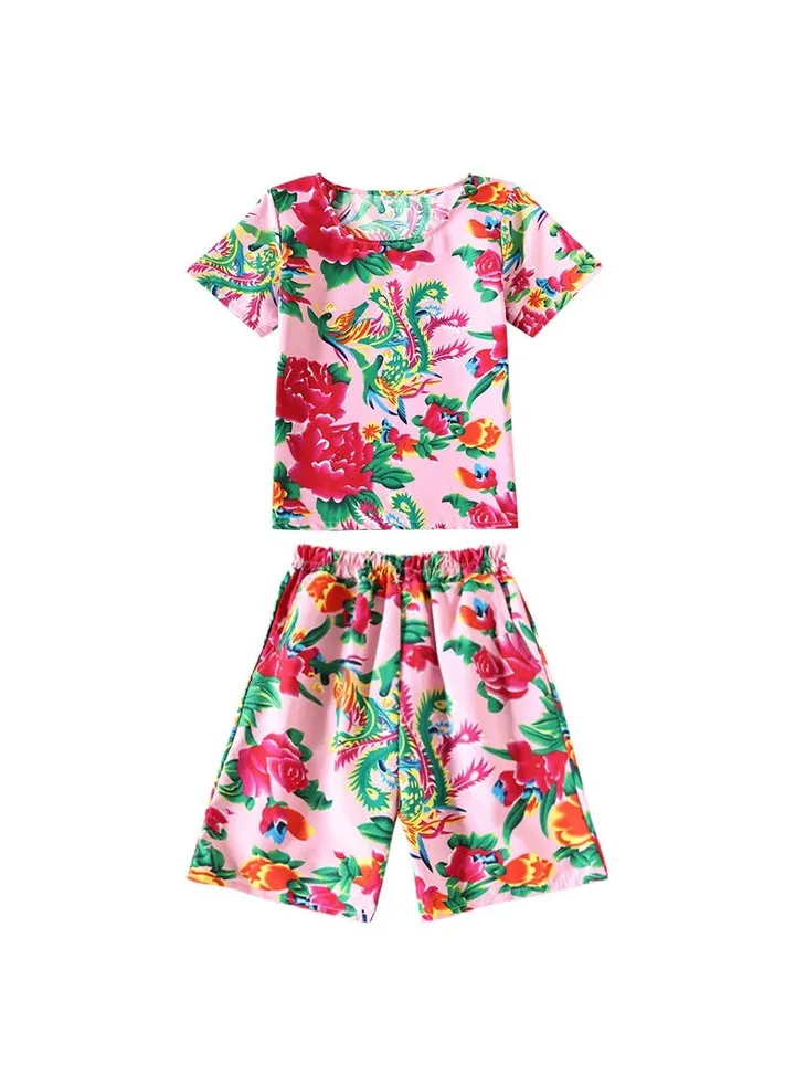 Summer New Casual Suit Homewear Men's And Women's