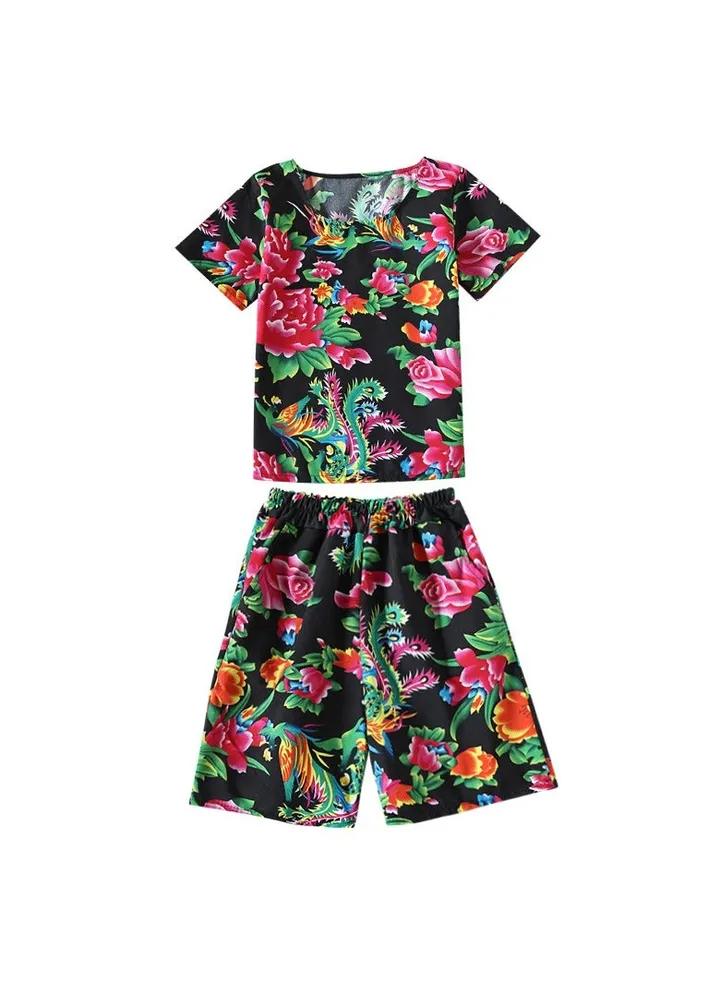 Summer New Casual Suit Homewear Men's And Women's