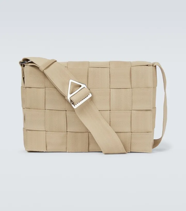 Cassette Large leather crossbody bag
