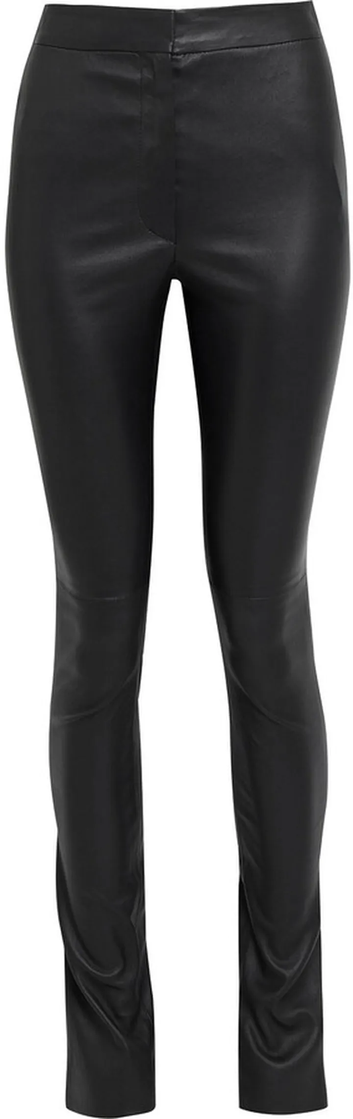 Leather skinny pants